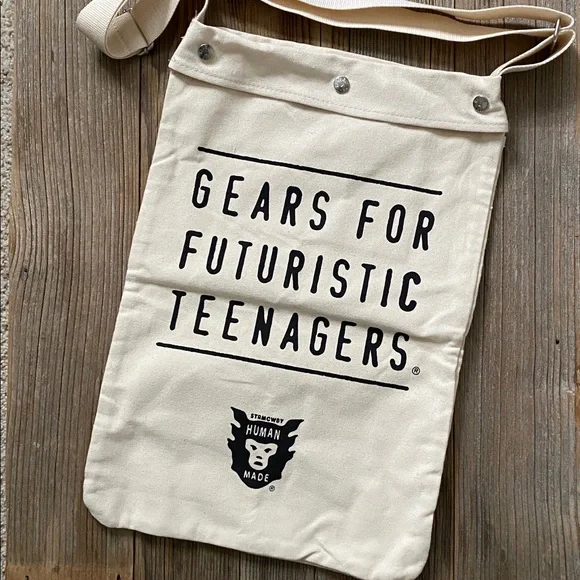 HUMAN MADE Original Shoulder Bag. NWOT. 2018. - Picture 4 of 12